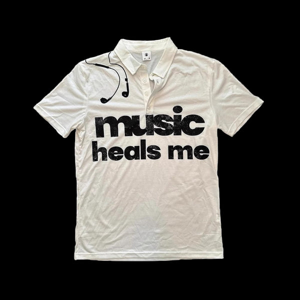"MUSIC HEALS ME" POLO