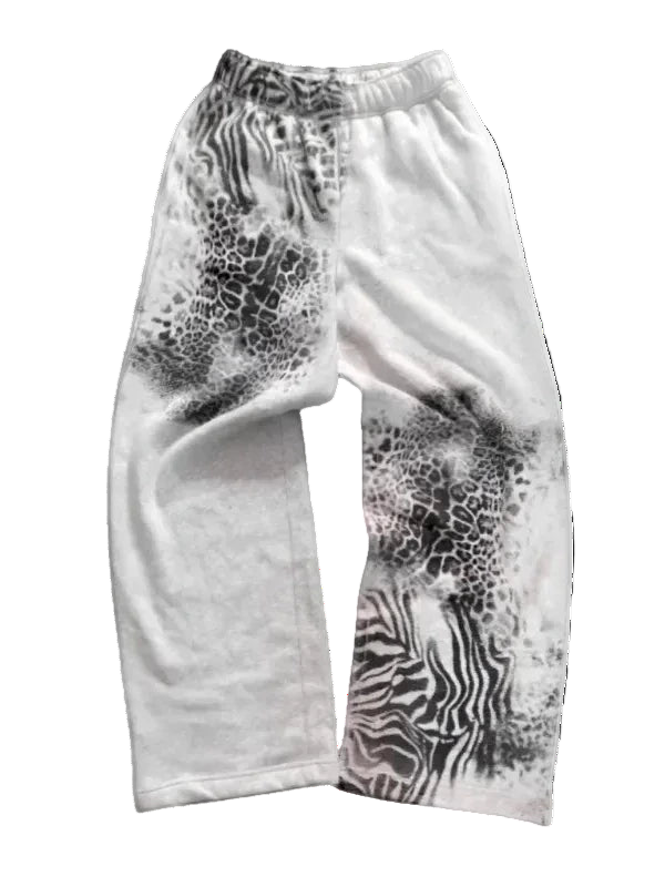 "LEOPARD PRINTED" SWEATS