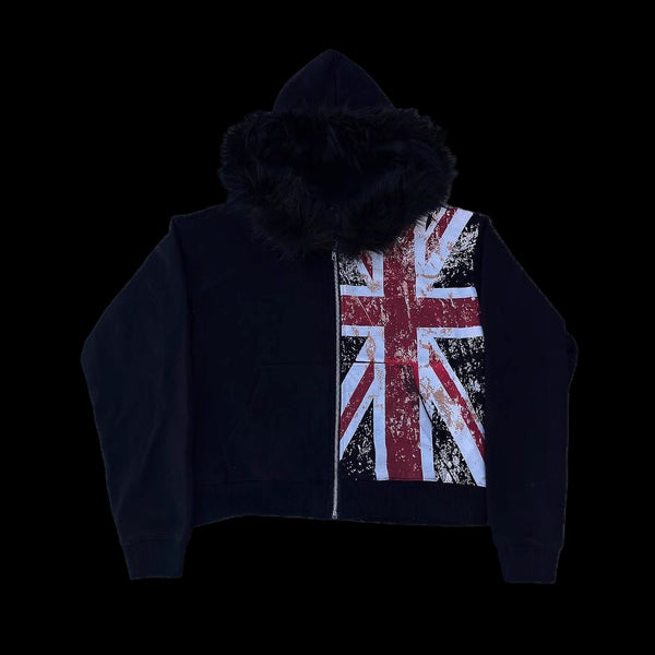 "UK FUR" HOODIE