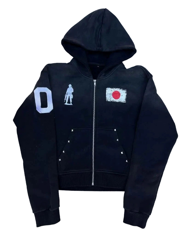 "FLAG PUNK" HOODIE