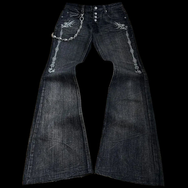 "REAPER" FLARED DENIM